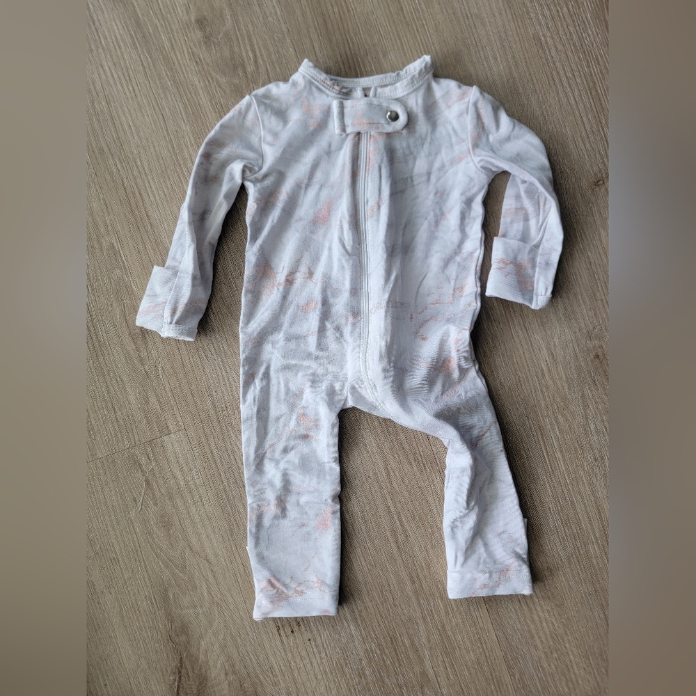 Baby Breez Marble Rose Onesie